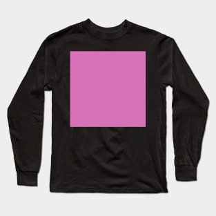 Solid pink Long Sleeve T-Shirt